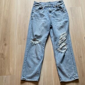 American eagle highest rise 90s boyfriend jeans